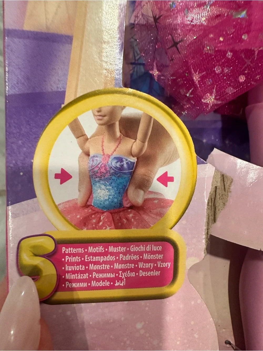 Barbie box bit
